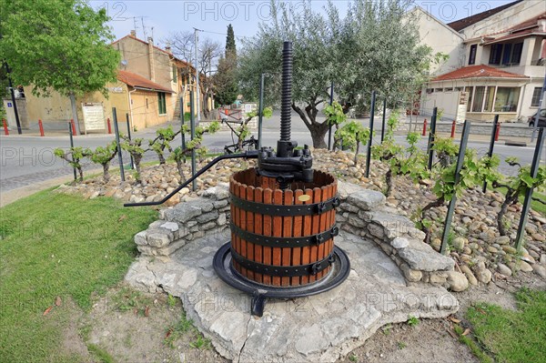 Old wine press