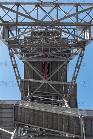 Observation mine shaft tower