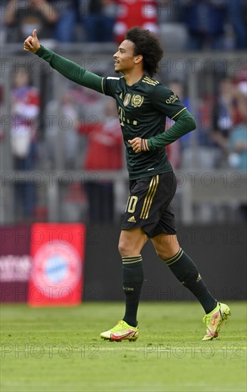 Goal celebration Leroy Sane