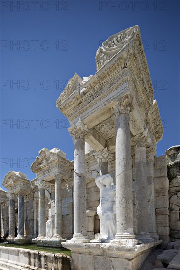 Antoninus Fountain of Sagalassos in Isparta