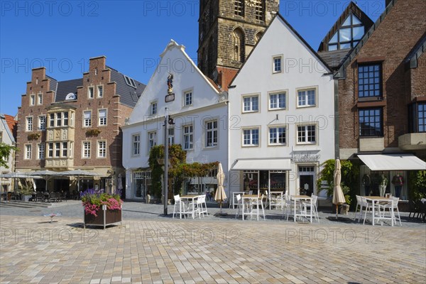 Gabled houses on the historic market square