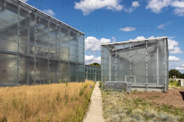 Glass boxes of New Silesian Museum