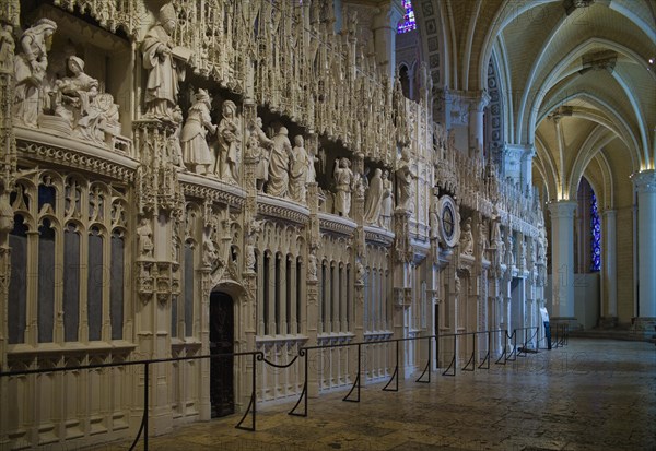 Restored choir