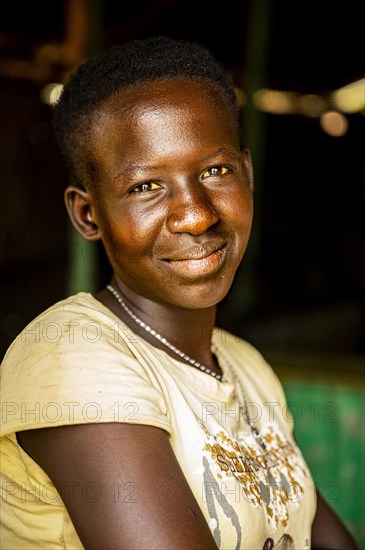 Young girl of the Laarim tribe