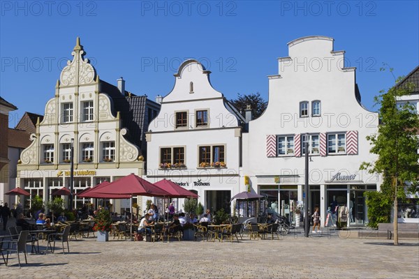 Gabled houses on the historic market square