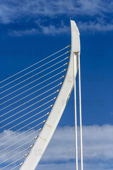 Cable-stayed Assut de l'Or Bridge