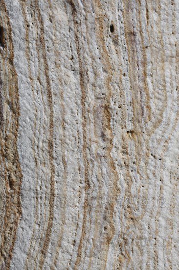 Macro shot detail of the marble column in Laodikya Ancient City