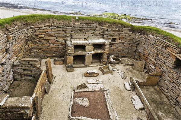 Excavations at Skara Brae