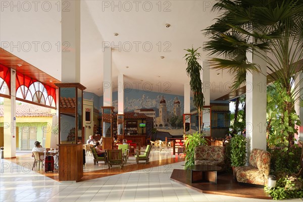 Lobby at Hotel Sierra Mar-Galeones