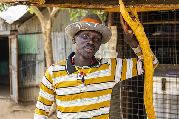 Young man from the Laarim tribe