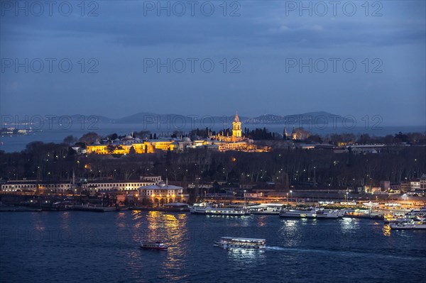 Topkapi Palace and Princes' Islands by night