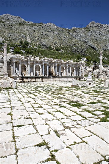 Antoninus Fountain of Sagalassos in Isparta