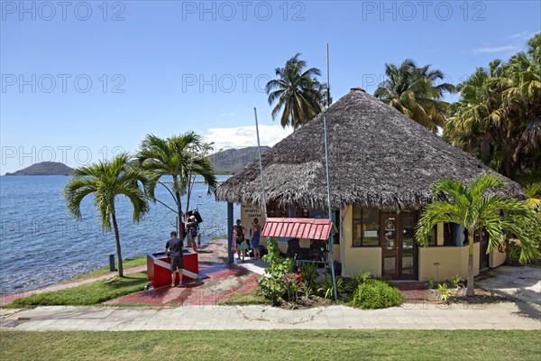 Dive centre from Hotel Sierra Mar-Galeones on Caribbean Sea