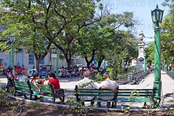 Cuban on bench