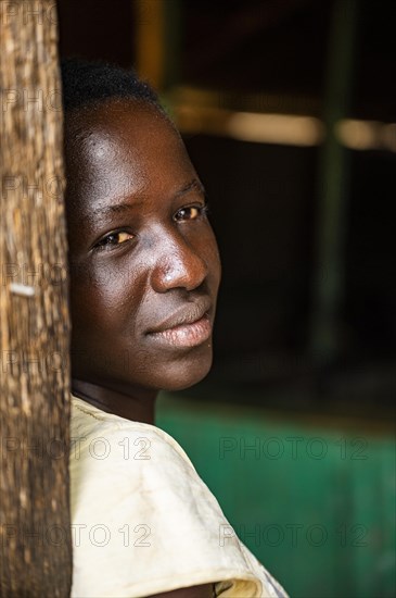 Young girl of the Laarim tribe