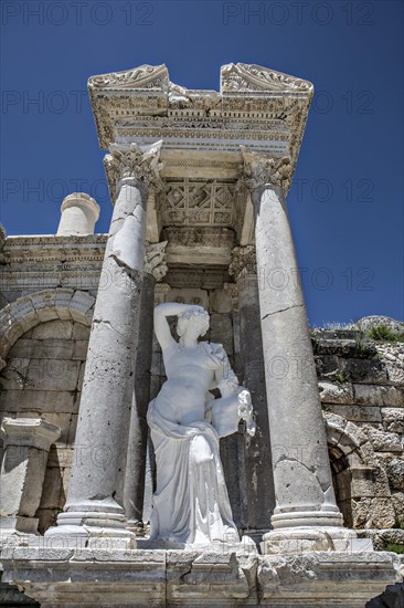 Antoninus Fountain of Sagalassos in Isparta