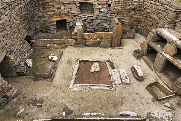 Excavations at Skara Brae