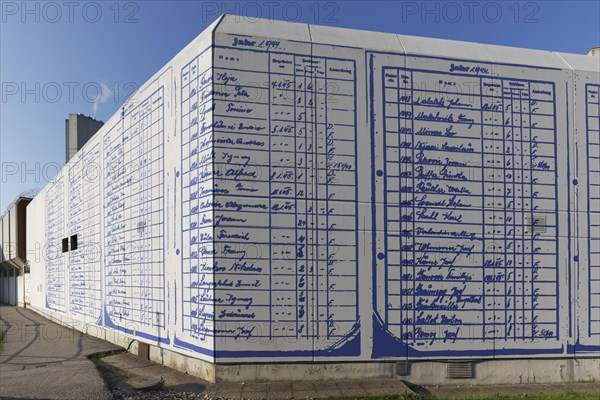 Prison wall designed by artist Ramesch Daha