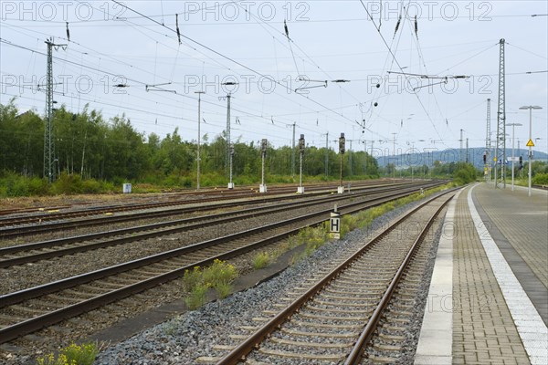 Empty platform