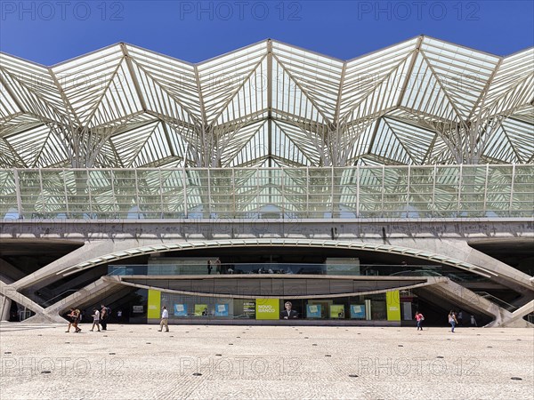 Futuristic Estacao do Oriente railway station