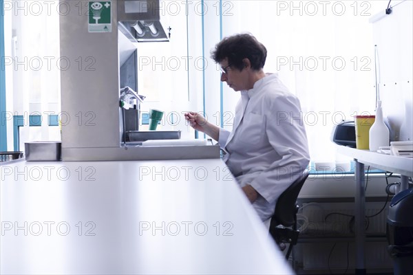 Technician working in a laboratory