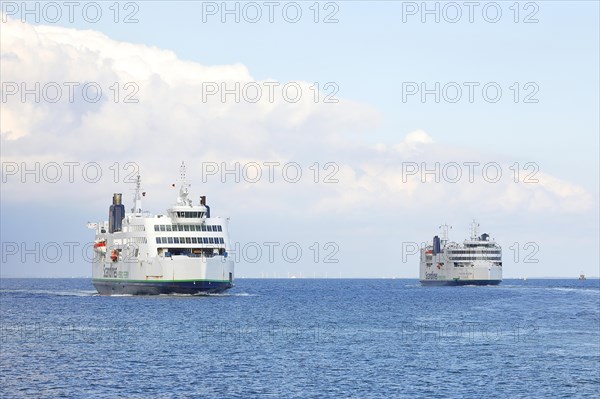 Ferries off Puttgarden