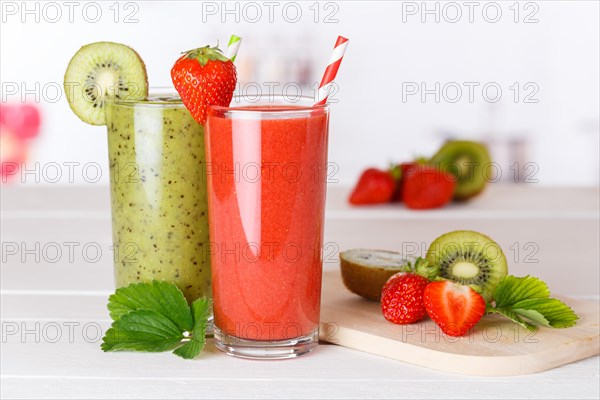 Smoothies Smoothie Fruit Juice Healthy Drinks Juice in Glasses