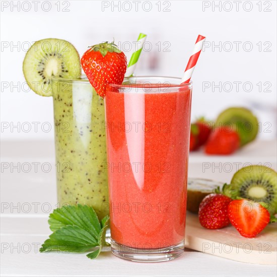 Smoothies Smoothie Fruit Juice Healthy Drinks Juice in Glasses Square