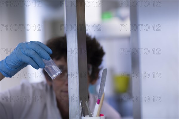 Technician working in a laboratory