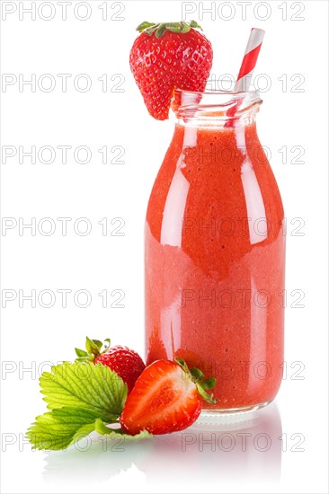 Strawberry smoothie fruit juice drink juice strawberry in a bottle exempt exempt isolated