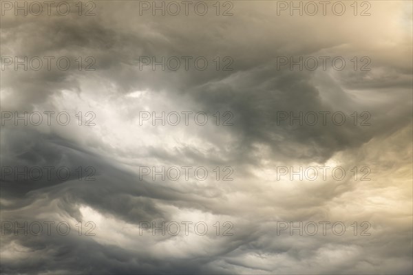 Thunderclouds or cumulonimbus