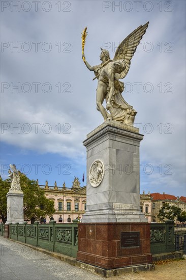 Greek mythology statue on Schloss bridge