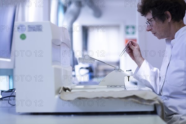 Technician working in a laboratory