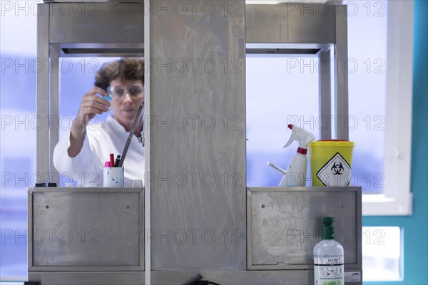 Technician working in a laboratory