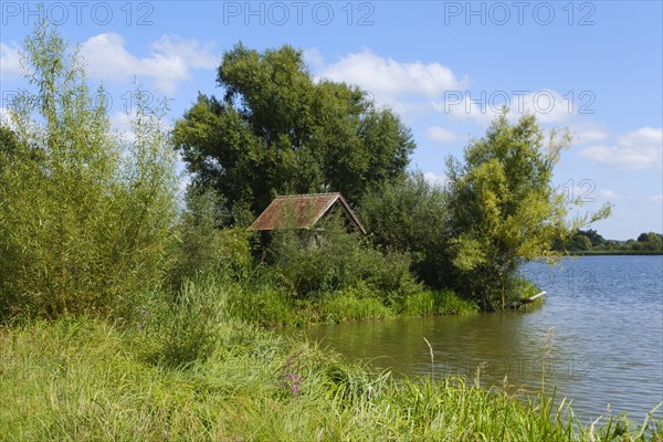 Hut at the Altmuehlsee