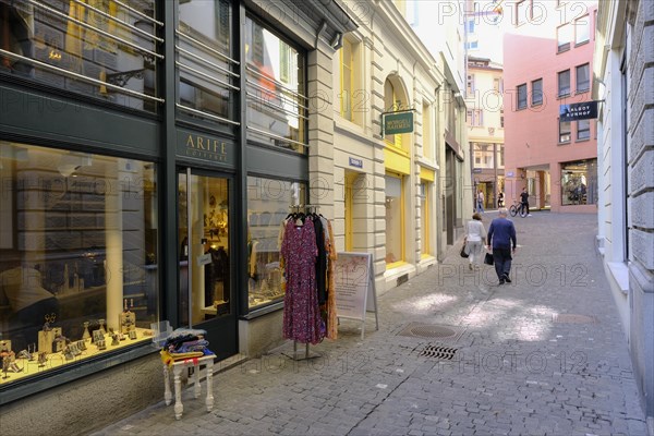 Alley in Zurich Old Town