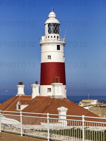 Red and White Lighthouse