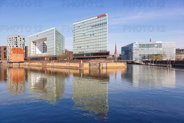 Der Spiegel headquarters at Ericusspitze in the HafenCity in Hamburg