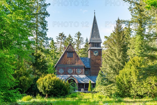 Norwegian wooden chapel