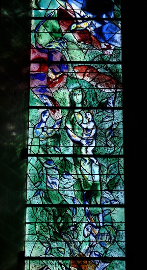 Church window by Marc Chagall