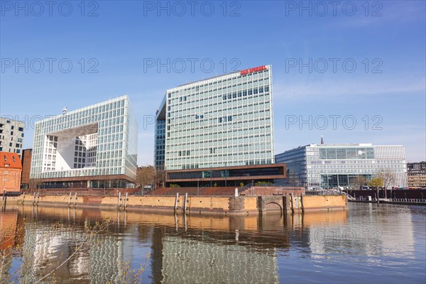 Der Spiegel headquarters at Ericusspitze in the HafenCity in Hamburg