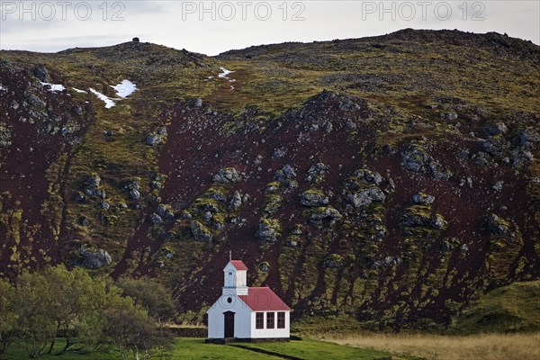 Small church in the landscape