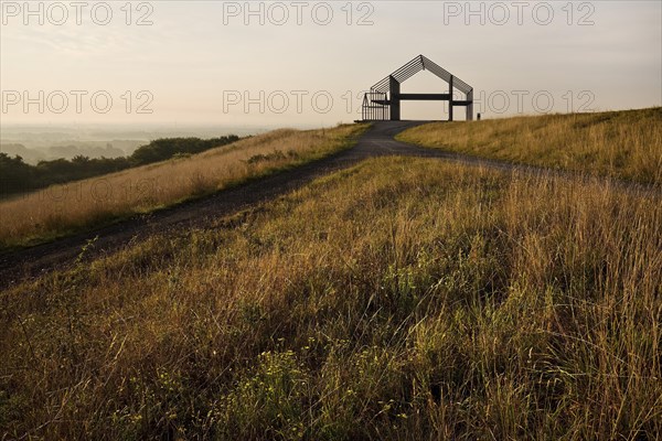 Hall house on the North Germany slag heap