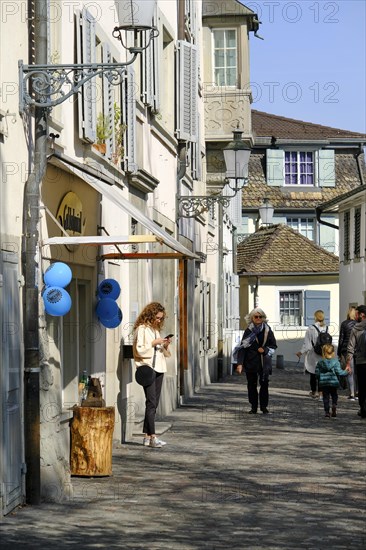 Alley in Zurich Old Town