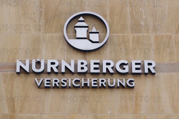 House facade with logo Nuernberger Versicherung