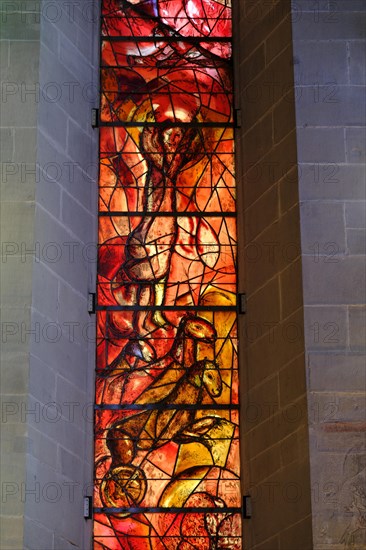 Church window by Marc Chagall