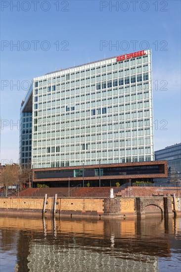 Der Spiegel headquarters at Ericusspitze in the HafenCity in Hamburg