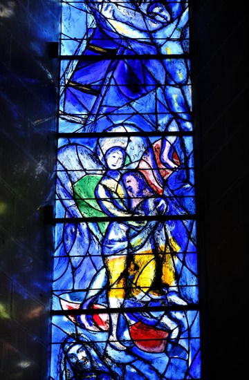 Church window by Marc Chagall