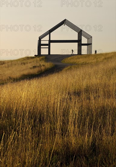 Hall house on the North Germany slag heap