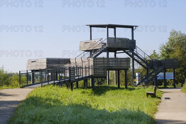 Lookout tower on the bird island